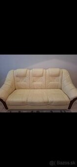 Kožená sedacia súprava