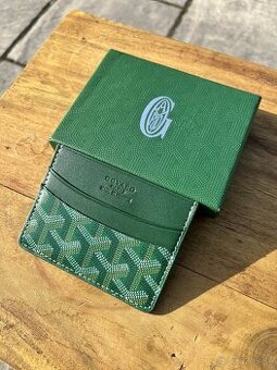 Goyard peňaženka zelená