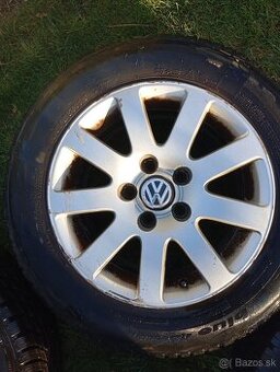 NOVA CENA: 195/65 R15 celoročné na AL Diskoch. - 1