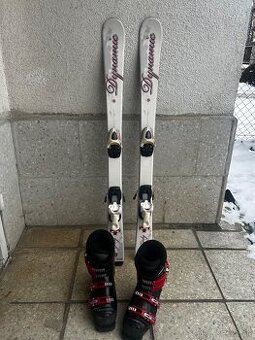 Detske lyze 110 s lyziarkami