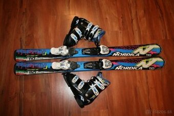 lyže Nordica 110 cm , lyžiarky