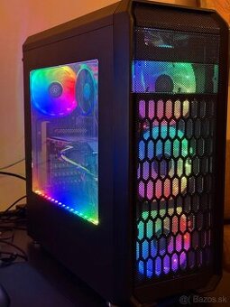 🎮 Budget herný PC – R 5 2600/RTX 2060/16GB RAM/480gb ssd