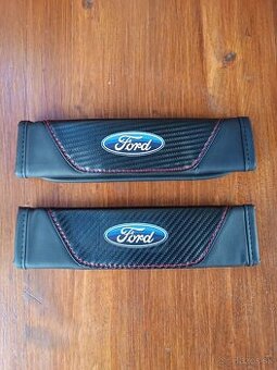 Predám kožené návleky na bezpečnostný pas s logom Ford