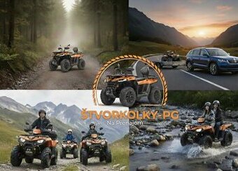 Štvorkolka na prenájom 🍀📩📩