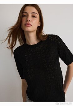 Nové tričko RESERVED top ažúrové tunika s visačkou