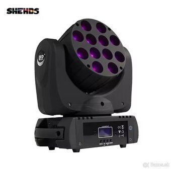 2x Rotačná hlava SHEHDS 12x12W