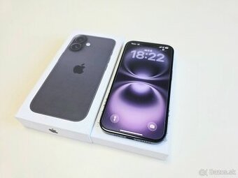 APPLE IPHONE 16 128GB BATERKA 100% ZÁRUKA