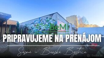 Prenájom, priestory pre služby s výkladom, Banská Bystrica-S