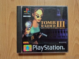 Predám hru na PS1 Tomb Raider 3