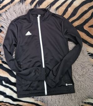 Dámska Adidas mikina cierna lesklá XS