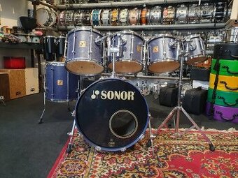 bicí Sonor Force Maple TB Tulip Blue 22,8,12,13,14,16
