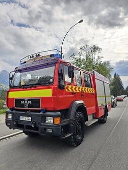 Man 4x4 Hasičske auto vozidlo ziegler Camper caravan
