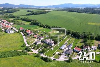 NA PREDAJ STAVEBNÝ POZEMOK – OBEC MALÁ HRADNÁ 2538M2