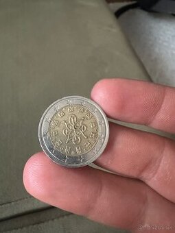 Predám 2 eurovú mincu Portugalsko 2002
