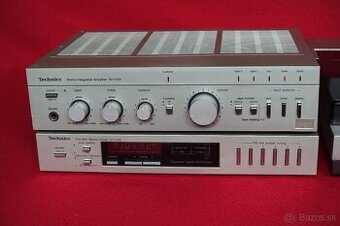 Zosilovač a tuner Technics