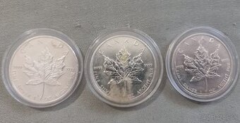 Investičné striebro Maple Leaf 1 oz