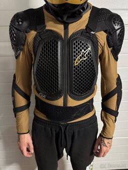 Chránič tela Alpinestars Bionic Action 2 čierno-hnedý
