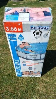 Predám bazén Bestway steel pro max 366x76