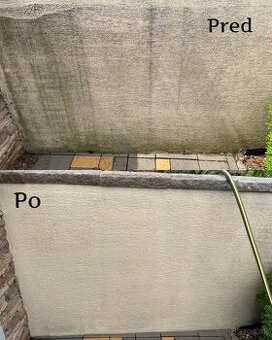 Vysokotlakové čistenie, čistenie fasády, strechy- Levice