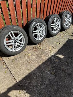 Hliníkové disky Dezent 5x112 205/60/R16 zimné Pirelli