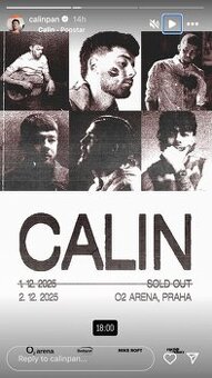 CALIN O2 ARENA Praha