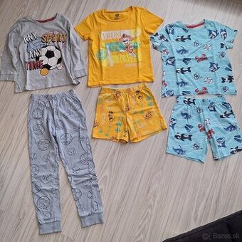 Pyžamo veľkosť 110/116