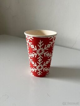 Papierové poháre s vianočným motívom - 1