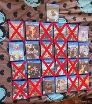 Predám PS4 hry