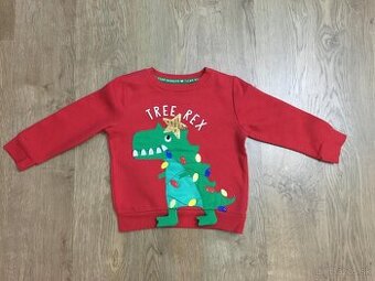 Vianočná mikina F&F veľkosť 104