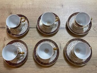 Porcelánová kávová súprava