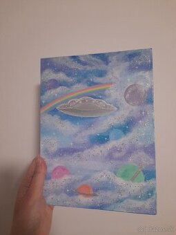 Akryl vesmírna loď