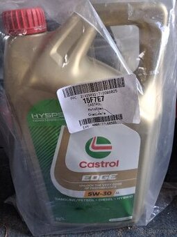 VW Golf 6 olej Castrol + filtre 1.6 TDi.