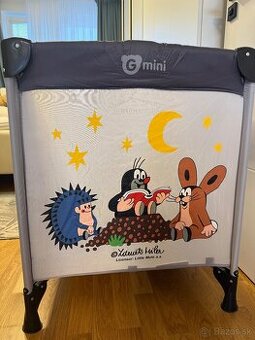 cestovna postielka s matracom