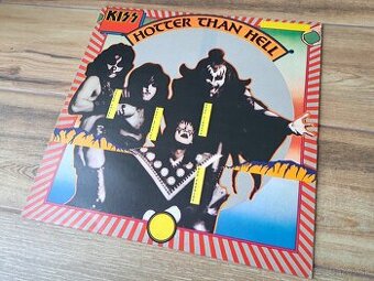 Lp KISS  - Hotter Than Hell