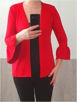 Nový červený kardigán v.L