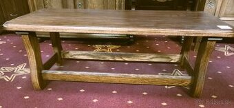 B12. konferencny stolik, masiv, v 42, d 119, s 55 cm