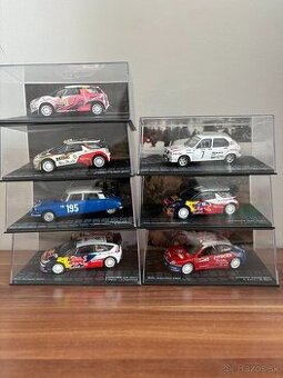 Zberateľské kovové modely Citroën v mierke 1:43