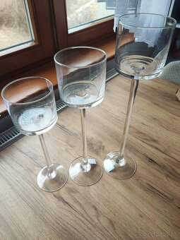 svadobna vyzdoba  svietniky 30,35,40 cm