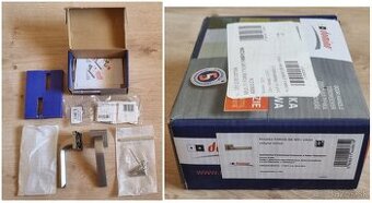 Predám 4 ks kľučky DOMINO Fokus-QR (Nikel satén)