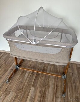 Detská postieľka Momi 4v1 Smart Bed - s kolieskami