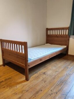 Drevená posteľ Hemnes IKEA 4ks