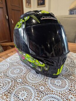 Vyklápacia prilba Jiekai JK-316 s grafikou - veľkosť L