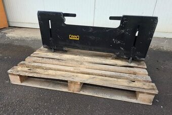 adaptér redukcia UNC Locust na EURO CAT, bobcat, jcb komatsu