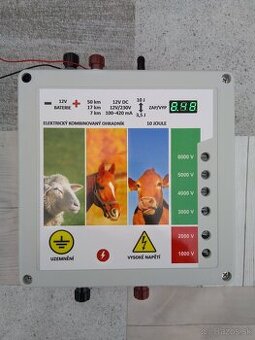 Ohradnik, oplotok, solár 12V/230V 10J - 1