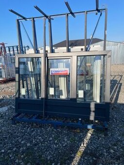 Okno 206 x 135 antracit