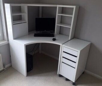 Rohový stôl Ikea Micke