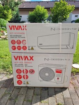 Predám novú originál zabalenú klimatizáciu Vivax N-DESIGN 3,
