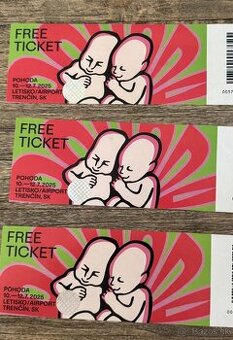 Listok na Pohodu 99 Eur osobny odber Bratislava/Trencin