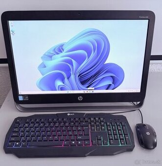 HP ProOne 400 23”-i5,8Gb,500ssd,Windows 11 pro+tlačiareň-top