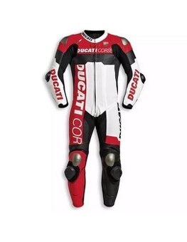Moto Kožená Kombinéza Ducati Corse